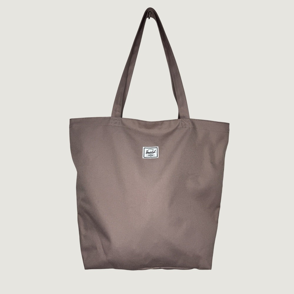 The Herschel Supply Co Mica Tote Shoulder Bag Ash Rose Pink Zip Closure Pockets